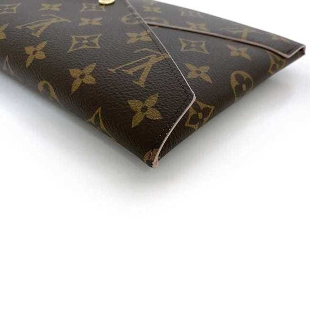 LOUIS VUITTON Authentic Brown Monogram Canvas Pochette Pouch - Picture 5 of 11